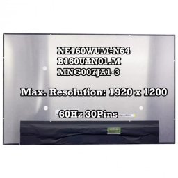 Ecran NV160WUM-N43 NV160WUM-N43 V8.0 NE160WUM-N61 NE160WUM-N62 NE160WUM-N63 NE160WUM-N63 V8.0