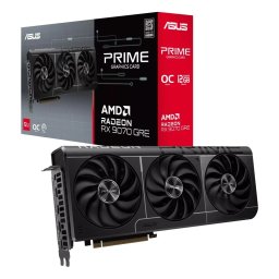 ASUS PRIME-RX9070GRE-O12G Radeon RX 9070 GRE 12GB GDDR6 Prime OC PCIe