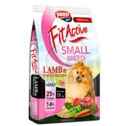 Panzi FitActive Originals Adult Small Breed Hypoallergenic - miel, legume de primăvară 11 kg