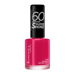 Set 4 x Lac de Unghii Rimmel London 60 Seconds Shine, 310, 8 ml