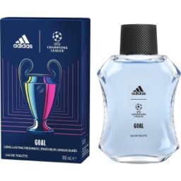 Set 2 x Apa de Toaleta Adidas UEFA Goal, Barbati, 100 ml