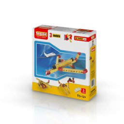 Set de constructie inginerie Engino cu 3 modele pentru copii 5+