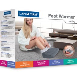 Incalzitor pentru picioare Lanaform LA180401, 100W, gri