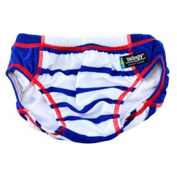 Slip de inot copii Swimpy SeaLife albastru, marimea XL