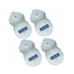 Set 4 electrozi de schimb pentru electrostimulator muscular Body Stim Lanaform