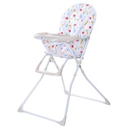 Scaun de masa pliabil pentru bebelusi KidsCare Bimba, bej