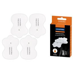 Set 4 electrozi de schimb pentru electrostimulator muscular Lanaform
