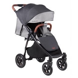 Carucior sport pliabil Coletto Nevia Grey cu roti mari gonflabile