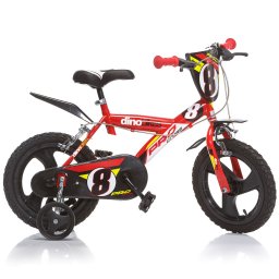 Bicicleta pentru copii Dino Bikes Pro Cross 14 inch rosie