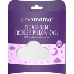 Fata de perna pentru bebelusi 12+ luni din bumbac alb Clevamama