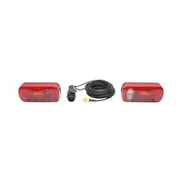 Set lampi remorca 12V universale, 6 functii, cablu 5,5 m, fisa 13 pini