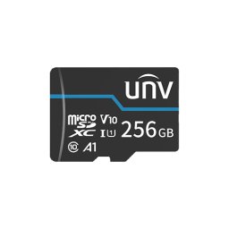 Card microSDXC 256GB UNV Blue Card A1 pentru camere si dashcam