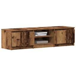 Comoda TV din lemn vechi 140x40x36 cm, lemn prelucrat GartenMobel Dekor