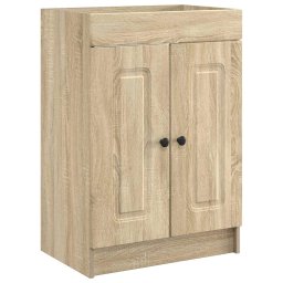 Dulap de baie sub chiuveta Stejar Sonoma 56 x 37,5 x 81 cm GartenMobel Dekor