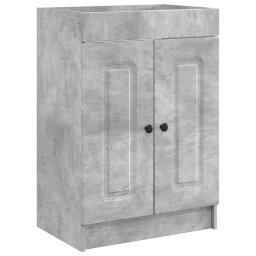 Dulap de baie sub chiuveta Gri Beton 56 x 37,5 x 81 cm GartenMobel Dekor