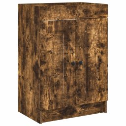 Dulap de baie sub chiuveta Stejar fumuriu 78,5 x 37,5 x 81 cm GartenMobel Dekor