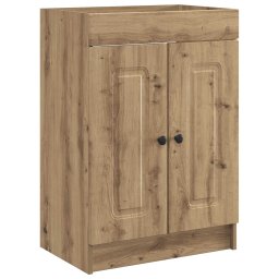 Dulap de baie sub chiuveta Stejar Artizanal 78,5 x 37,5 x 81 cm GartenMobel Dekor