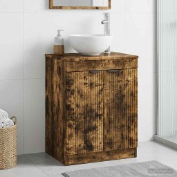Dulap de Baie Stejar fumuriu 54 x 41 x 70 cm Lemn prelucrat GartenMobel Dekor