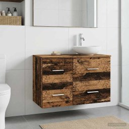 Dulap de Baie Intre Lemn vechi 30 x 35 x 50 cm Lemn prelucrat GartenMobel Dekor