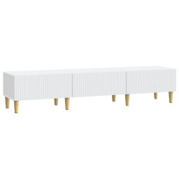 Cabinet TV cu sertar Alb 147 x 34,5 x 30 cm Lemn prelucrat GartenMobel Dekor