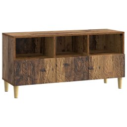 Cabinet TV 102 x 34,5 x 50 cm Lemn vechi Lemn prelucrat GartenMobel Dekor
