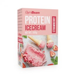 GymBeam Înghețată proteică Protein Ice Cream 500 g căpșuni
