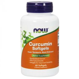 NOW Foods Curcumin Softgels 120 caps.