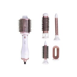 Perie Electrica Adler 1200W 5 In 1 5 Accesorii Alb-Auriu Roz