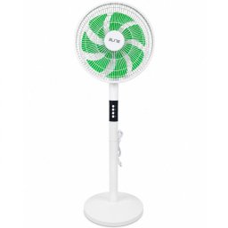 Ventilator Elite EFS-1345, 40 W, 30 cm, 3 viteze, Oscilatie, 7 pale, Alb/Verde