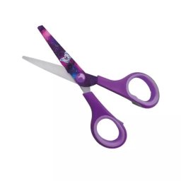 Foarfecă pentru copii cu model de fluturi - 13 cm