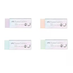 Faber-Castell: Radieră fără resturi – culori pastel, diverse modele