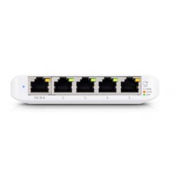 Switch UBIQUITI USW-FLEX-MINI, 5 porturi (1 PoE in), White