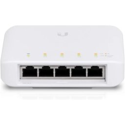 Switch UBIQUITI Flex, 5 porturi (4 PoE+ out, 1 PoE++ in), White