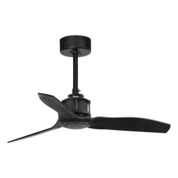 FARO 33424WT - Ventilator de tavan JUST FAN S, diametru 81 cm, negru, Wi-Fi Tuya + telecomandă