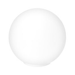 Abajur din sticlă de rezervă universal pentru MILO ECRU, COSMO E27, Ø 15 cm, alb