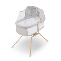 Patut balansoar, lionelo, malin evo, 3 in 1, pliabil, 0-9 kg, geanta transport, asamblare rapida, ultra-usor, conform cu standardele europeane de securitate en1130 si en16890, bej