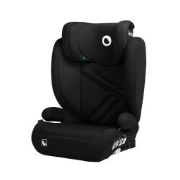 Scaun auto, lionelo, hugo i-size, universal, orientare in directia sensului de mers, reglabil, conform standardului de securitate r129, 100-150 cm, 4-12 ani, negru