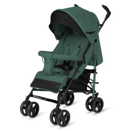 Carucior sport compact, lionelo, irma, spatar ajustabil in 4 pozitii, suport picioare reglabil, manere rotative, pliere tip umbrela, 6- 36 luni, pana la 15 kg, conform cu en1888-1:2018, verde smarald