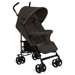 Carucior sport, lionelo, elia, cu plasa de tantari, suport de picioare reglabil, spatar ajustabil in 4 pozitii, capotina xxl, pliere tip umbrela, capacitate 15 kg, 6 luni+, en 1888, maro