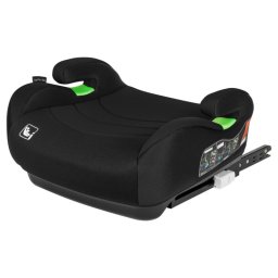 Inaltator auto, lionelo, luuk fix, 125- 150 cm, instalare cu sistem isofix si centura de prindere, cu husa detasabila, conform standardului de securitate i-size, negru