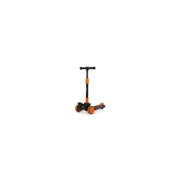 Trotineta, lionelo, timy, copii, pliabila, pana la 50 kg, cu design ergonomic, cu lumini led, 26 5 x 60 x 64-76 cm, 3 ani+, portocaliu/negru