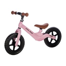 Bicicleta fara pedale, free2move, cool bike, cu ghidon si sa reglabile, roti din eva, pana in 30 kg, roti 12 inch, 24 luni+, pink