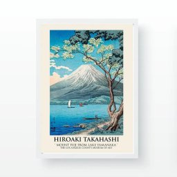 Wallxpert tablou decorativ inramat, 55x75 cm, cadru lemn 100% grosime 2 cm, imprimare digitala UV, multicolor - Verificat A · Re-Bloom