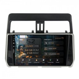 Navigatie Toyota Land Cruiser Prado J150 (2018-2023) 2GB RAM Android 13 GPS Wi-FI Carplay Android Auto USB Bluetooth Radio Waze Touchscreen 10.1 inch