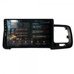 Navigatie Volvo S60 (2010-2015) 2GB RAM Android 13 GPS Wi-FI Carplay Android Auto USB Bluetooth Radio Waze Touchscreen 9 inch