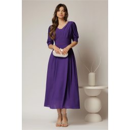 Rochie de ocazie mov lunga de ocazie