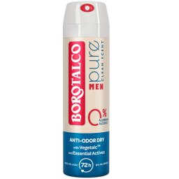 Deodorant Spray Men Pure Clean Scent, Borotalco (Gramaj: 150 ml)