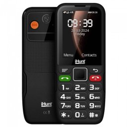 Telefon Mobil iHunt Primo 4G Dual SIM Camera 0.8MP Radio FM Buton SOS Negru