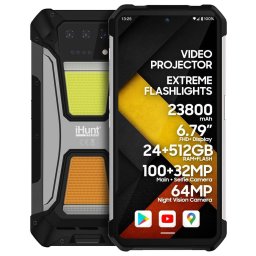 Telefon Mobil iHunt Tank 2 Pro 12GB RAM 512GB Bluetooth Negru