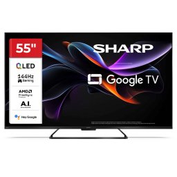 Televizor Sharp 55Inch 55HR7265E 139.7Cm 4K Ultra HD Smart TV Wi-fi Negru